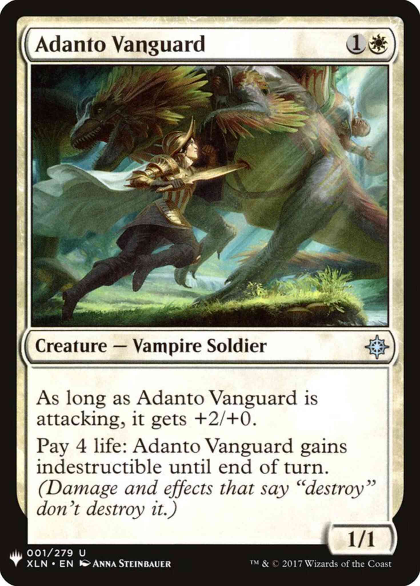 Adanto Vanguard [XLN-1] [The List] [Non-Foil]