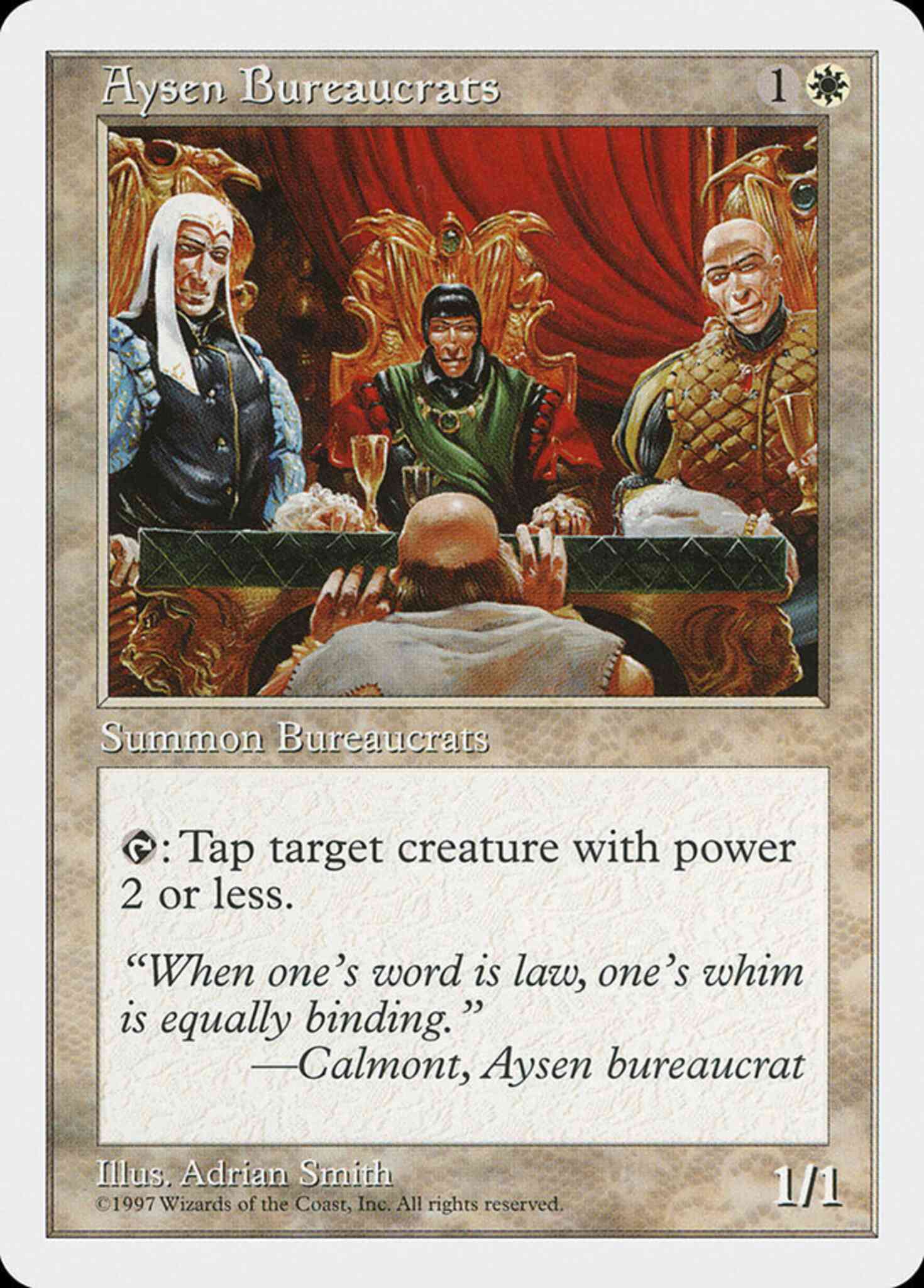 Aysen Bureaucrats [9] [Fifth Edition] [Non-Foil]