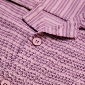 Pink Box Fit Stripes Shirt