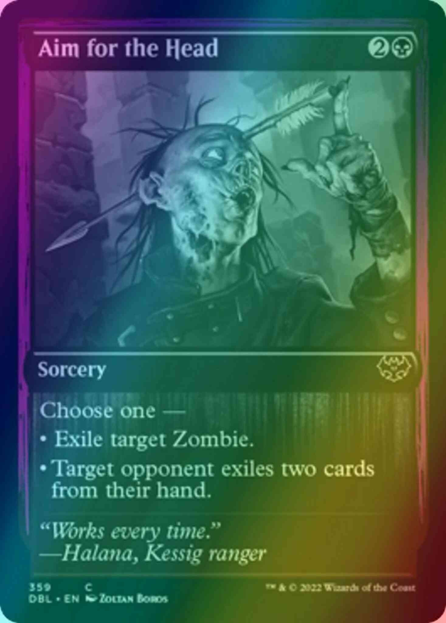 Aim for the Head [359] [Innistrad: Double Feature] [Foil]