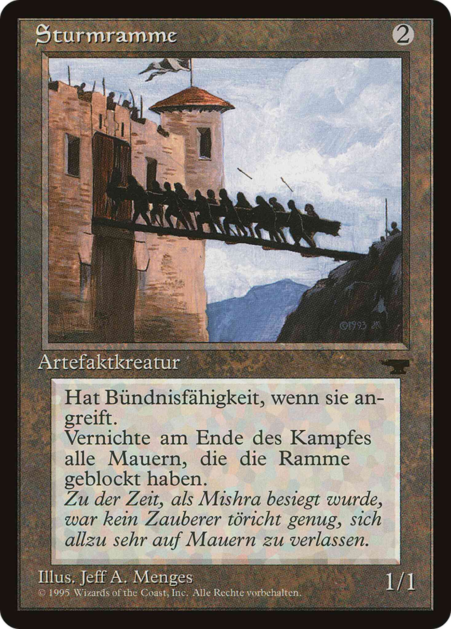 Battering Ram - German [107] [Renaissance German] [Non-Foil]