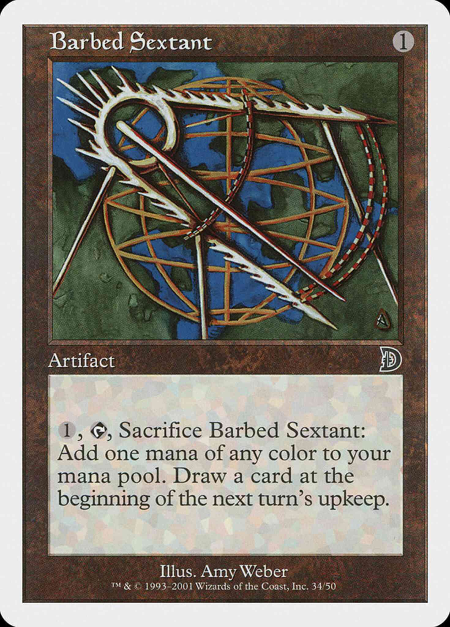 Barbed Sextant [34] [Deckmasters] [Non-Foil]