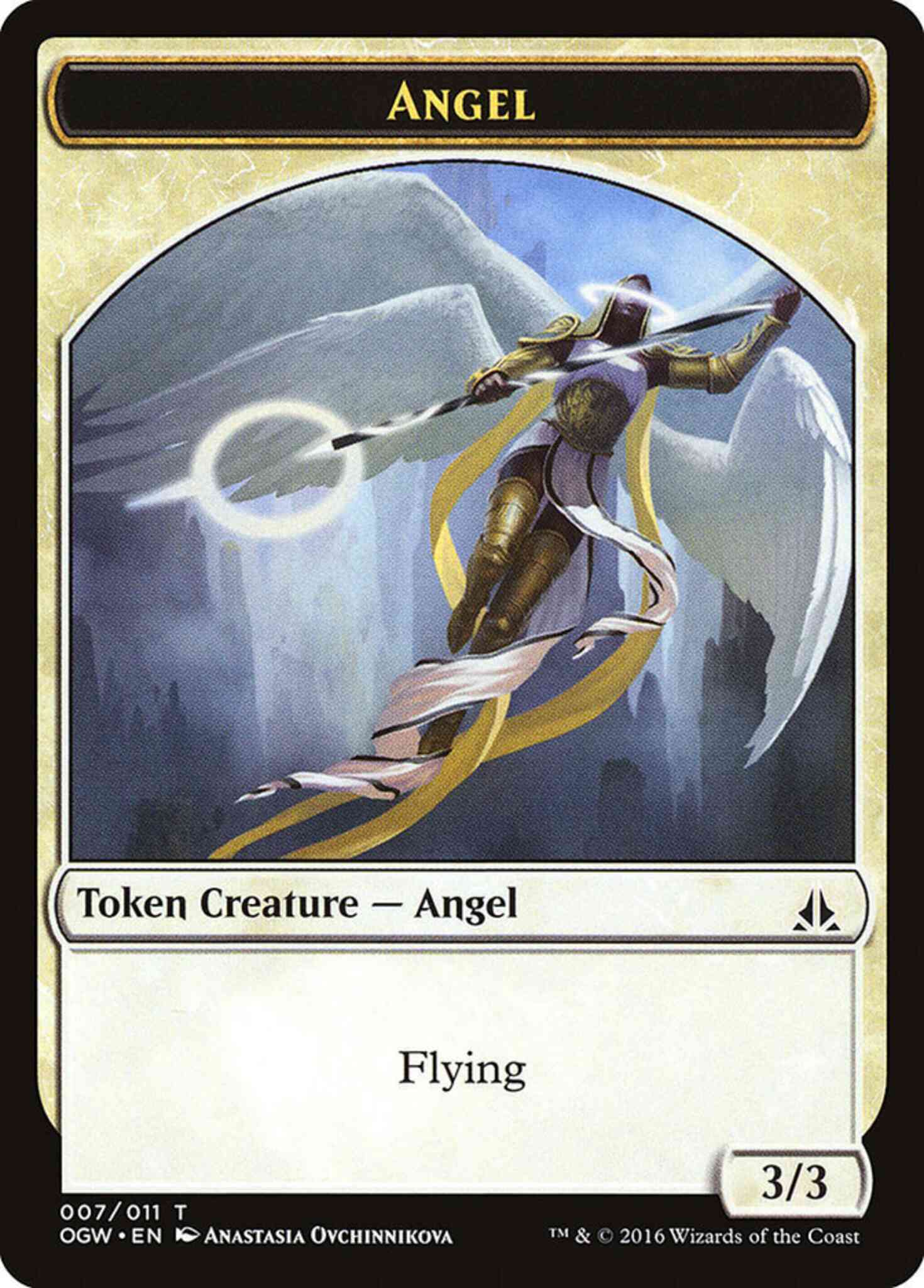 Angel Token [07] [Oath of the Gatewatch Tokens] [Non-Foil]