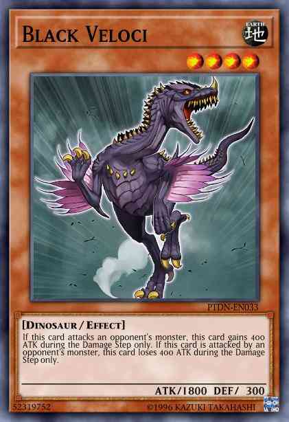 Black Veloci - BP03-EN037 - Shatterfoil Rare - 1st Edition