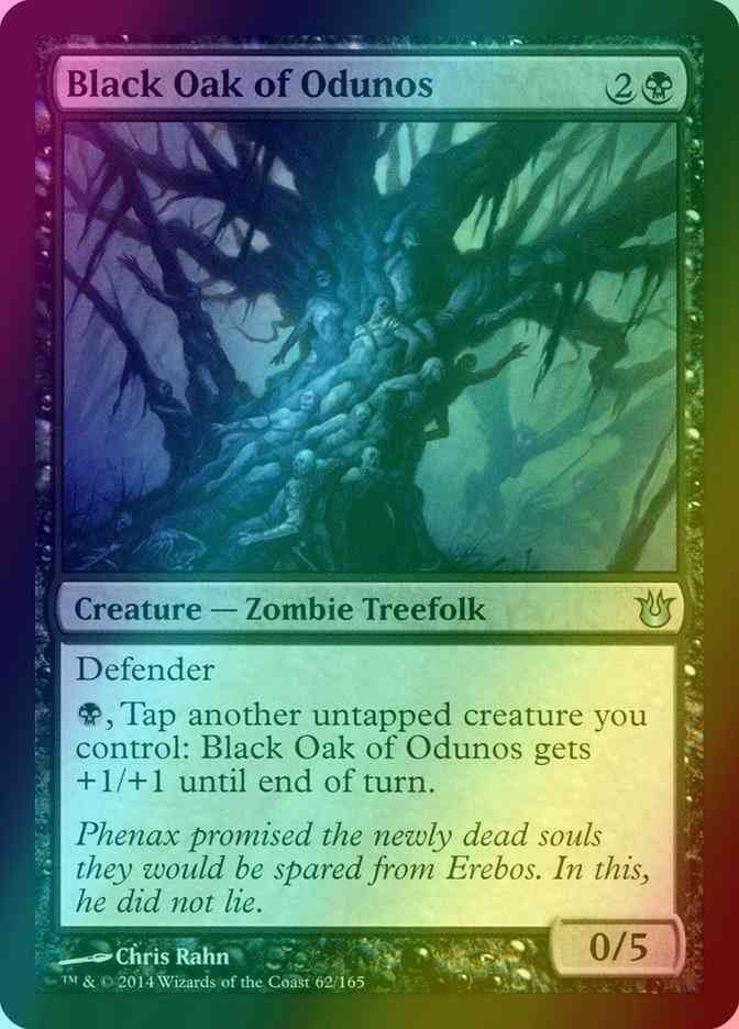 Black Oak of Odunos [62] [Born of the Gods] [Foil]
