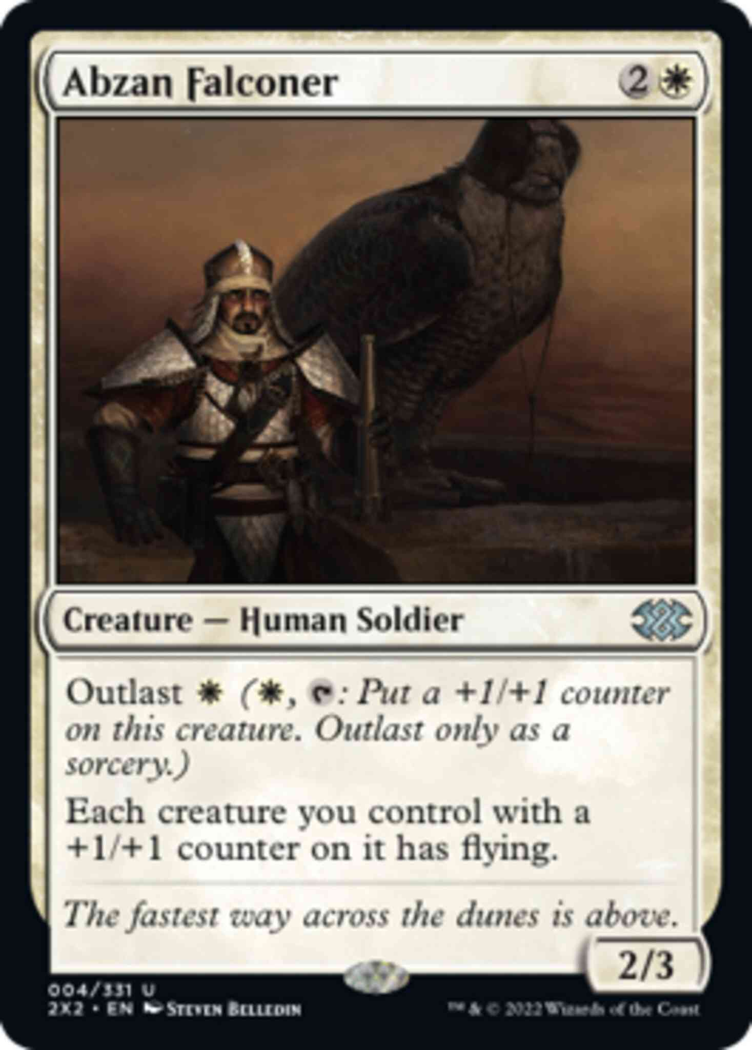 Abzan Falconer [4] [Double Masters 2022] [Non-Foil]