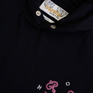 Legends Unchained Black Embroidered Hoodie
