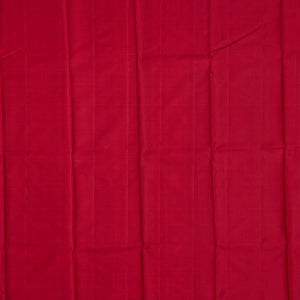 Dusty Pink Handloom Kanchipuram Korvai Silk Saree With Crimson Border