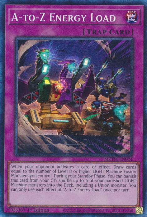 A-to-Z Energy Load - MZTM-EN024 - Collector's Rare - 1st Edition