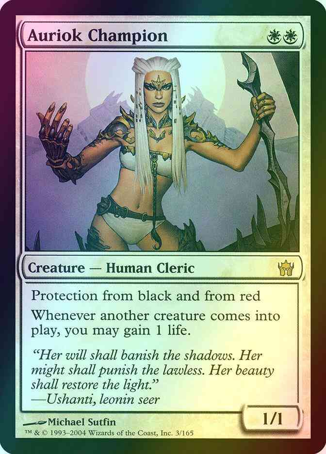 Auriok Champion [3] [Fifth Dawn] [Foil]
