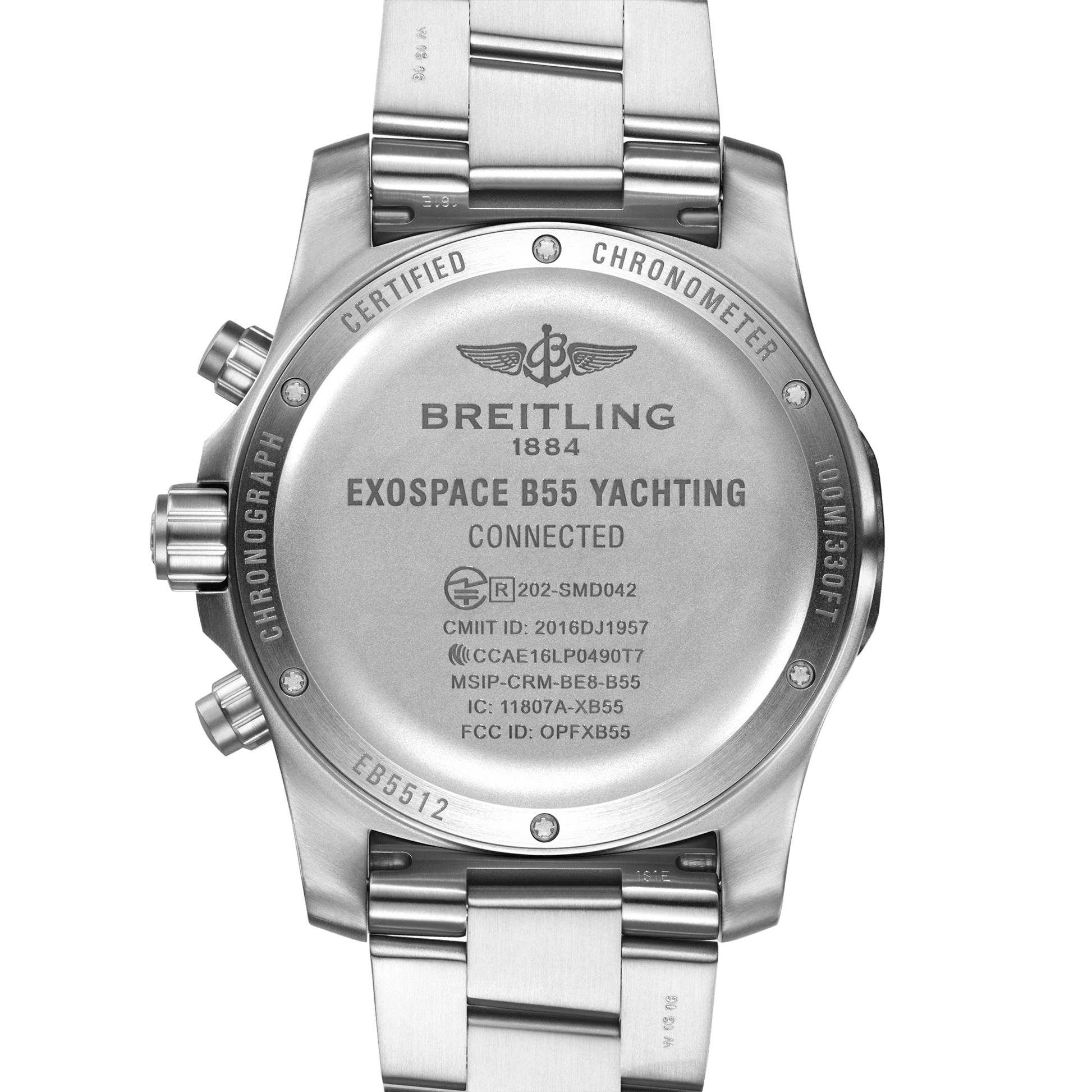 Breitling Exospace B55 Yachting Titanium Black Dial Men 46mm