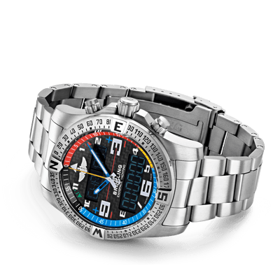 Breitling Exospace B55 Yachting Titanium Black Dial Men 46mm