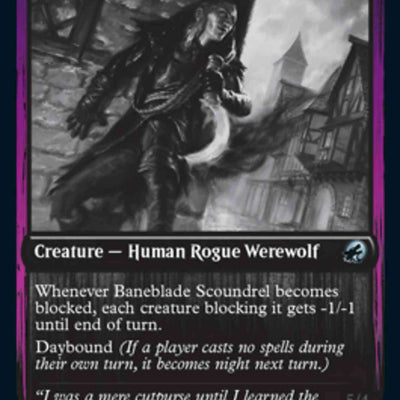 Baneblade Scoundrel // Baneclaw Marauder [85] [Innistrad: Double Feature] [Non-Foil]