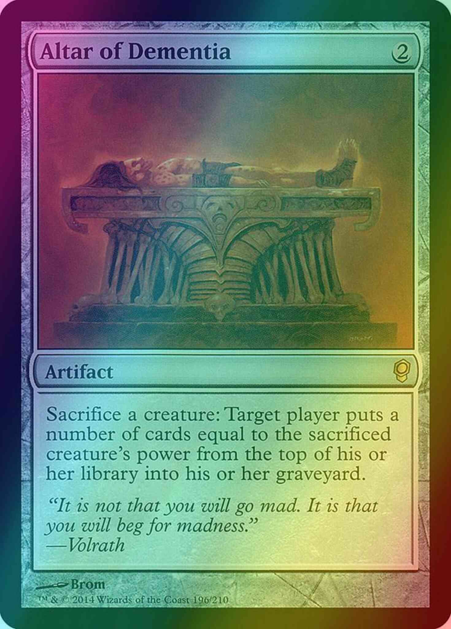 Altar of Dementia [196] [Conspiracy] [Foil]