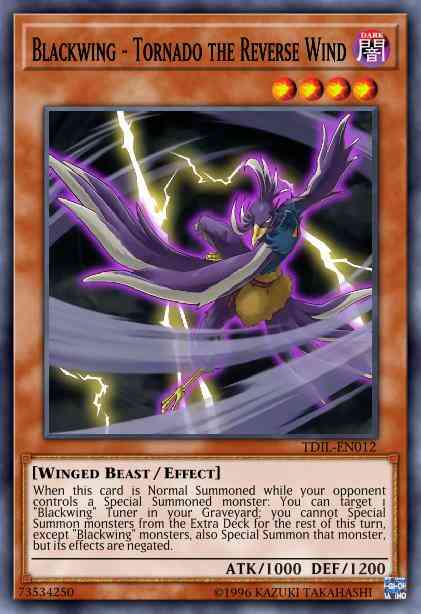 Blackwing - Tornado the Reverse Wind - TDIL-EN012 - Common - Unlimited