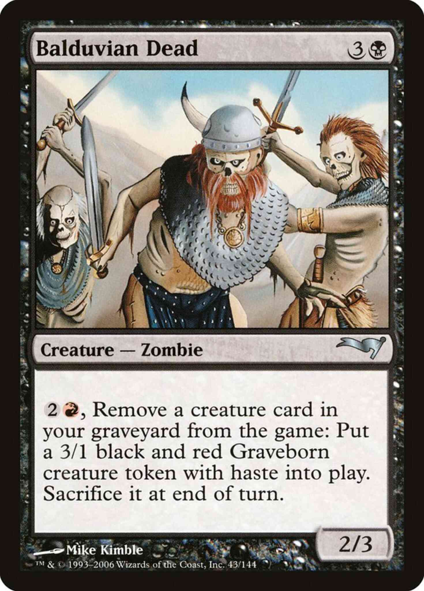 Balduvian Dead [43] [Coldsnap Theme Decks] [Non-Foil]