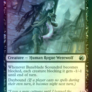 Baneblade Scoundrel // Baneclaw Marauder [85] [Innistrad: Midnight Hunt] [Foil]