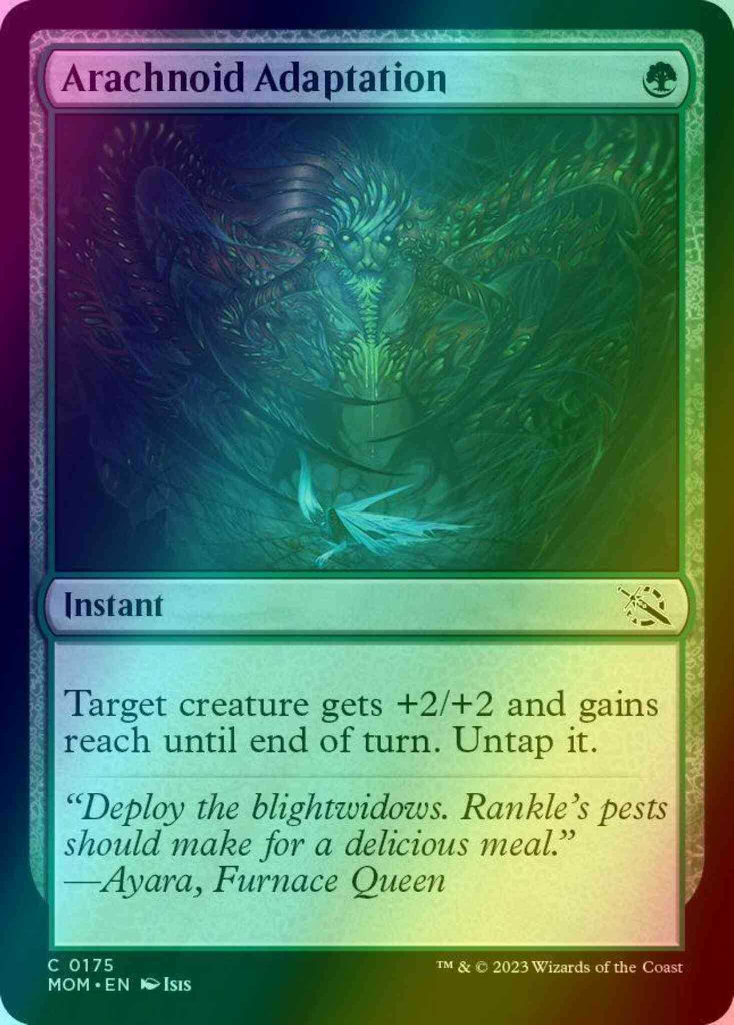 Arachnoid Adaptation [175] [March of the Machine] [Foil]