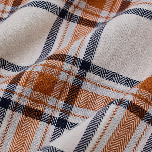 Cream Checks Slim Fit Shirt