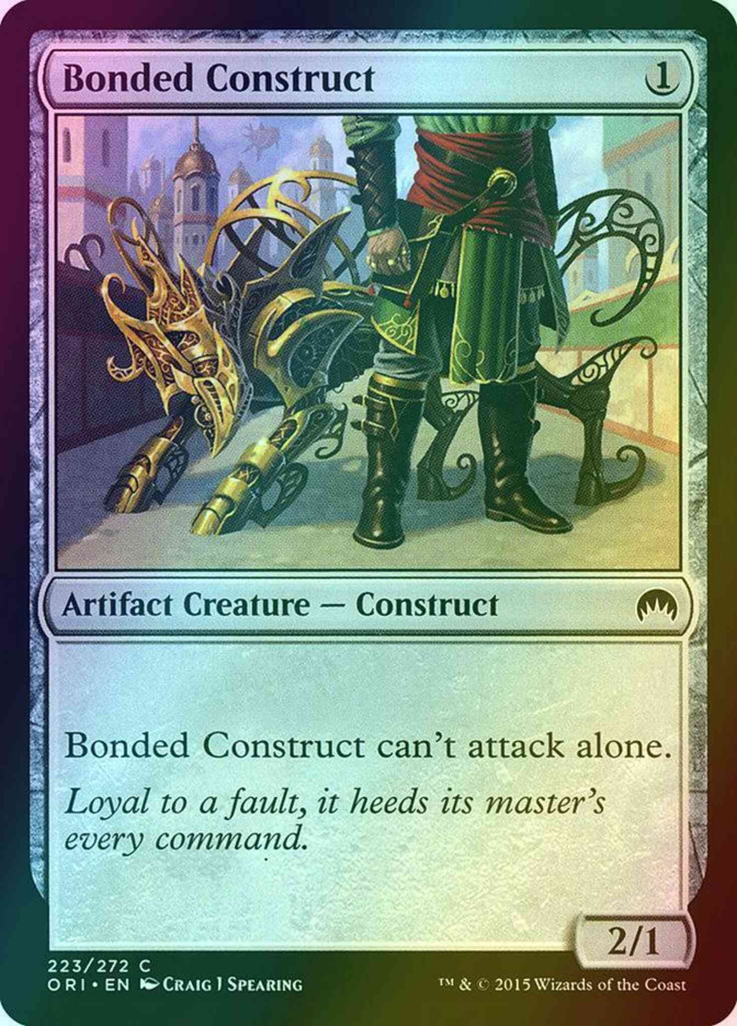 Bonded Construct [223] [Magic Origins] [Foil]
