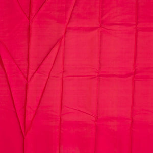 Pink Handloom Kanchi Cotton Saree With Dotted Stripes