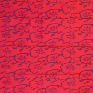 Dark Green Handloom Soft Silk Saree With Butta & Red Border-Dark Green