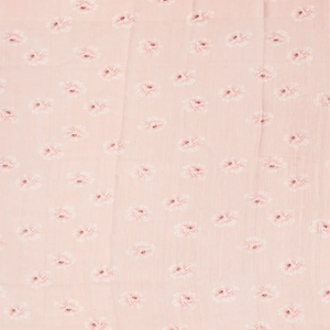 Light Peach Handwoven Tussar Saree With Printed Floral Motifs