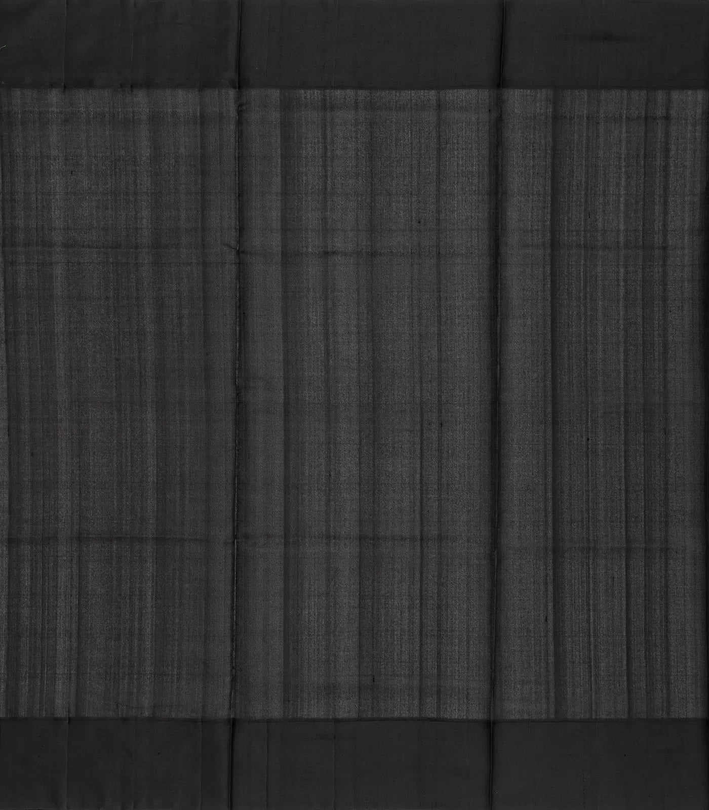 Hot Pink Handloom Soft Silk Saree With Stripes & Contrast Border