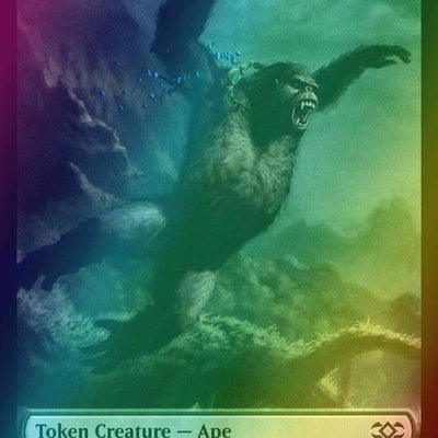 Ape Token (12) // Elemental Token (20) [Double Masters Tokens] [Foil]