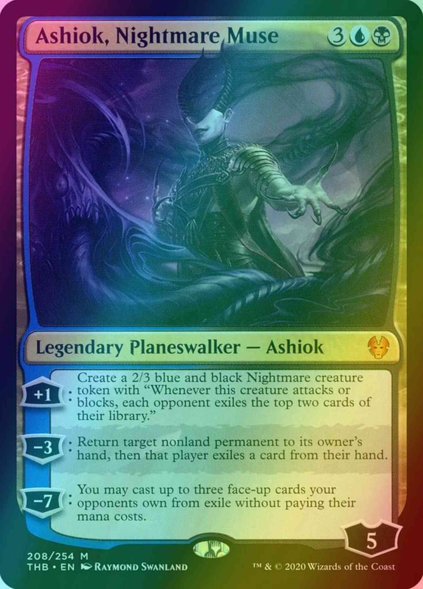 Ashiok, Nightmare Muse [208] [Theros Beyond Death] [Foil]