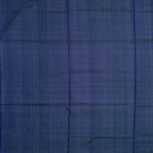 Orange Handloom Uppada Silk Saree With Floral Buttas & Navy Pallu