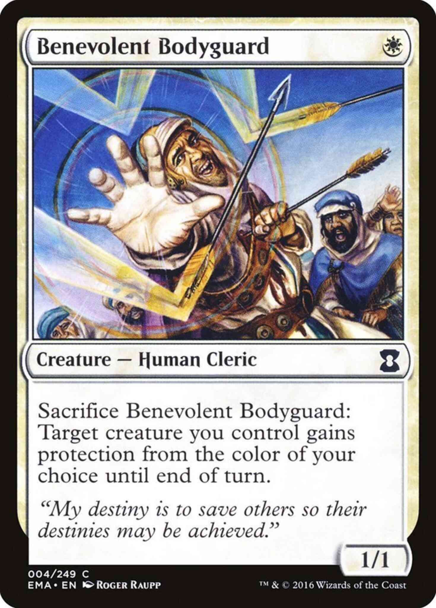 Benevolent Bodyguard [4] [Eternal Masters] [Non-Foil]