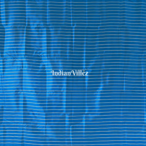 Black Copper Sulfate Dolphin Design Designer Contemporary Silk Saree