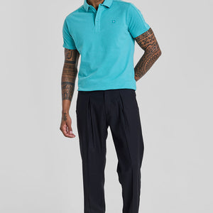 Believe Turquoise Polo T-Shirt