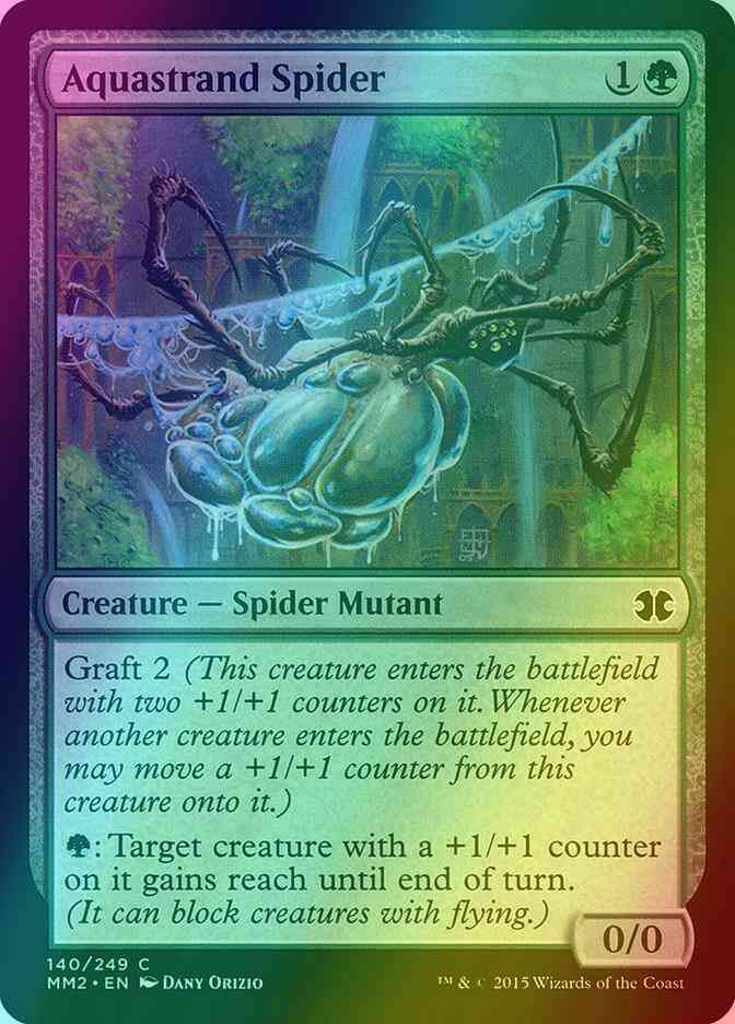 Aquastrand Spider [140] [Modern Masters 2015] [Foil]