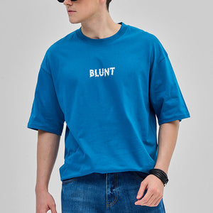 Blunt Blue Oversized T-Shirt