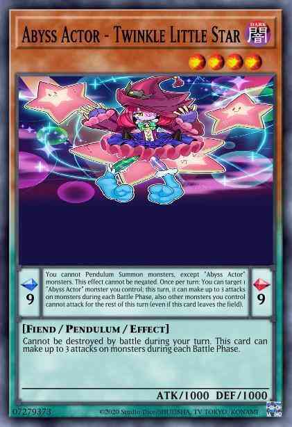 Abyss Actor - Twinkle Little Star - ROTD-EN081 - Common - 1st Edition