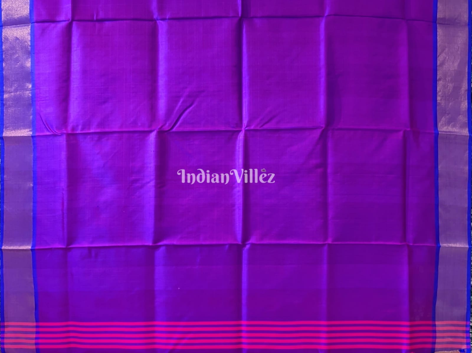 Violet Rani Handwoven Soft Silk Saree