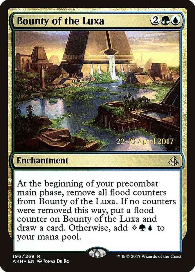 Bounty of the Luxa [196s] [Amonkhet Promos] [Foil]
