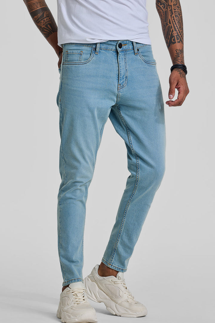 Denim Blue Skinny Fit Jeans