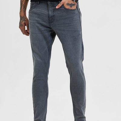 Grey Skinny Fit Jeans