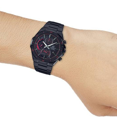 Casio Edifice  Black Dial Men 45.4mm