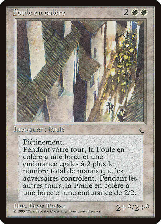 Angry Mob - French [4] [Renaissance French] [Non-Foil]