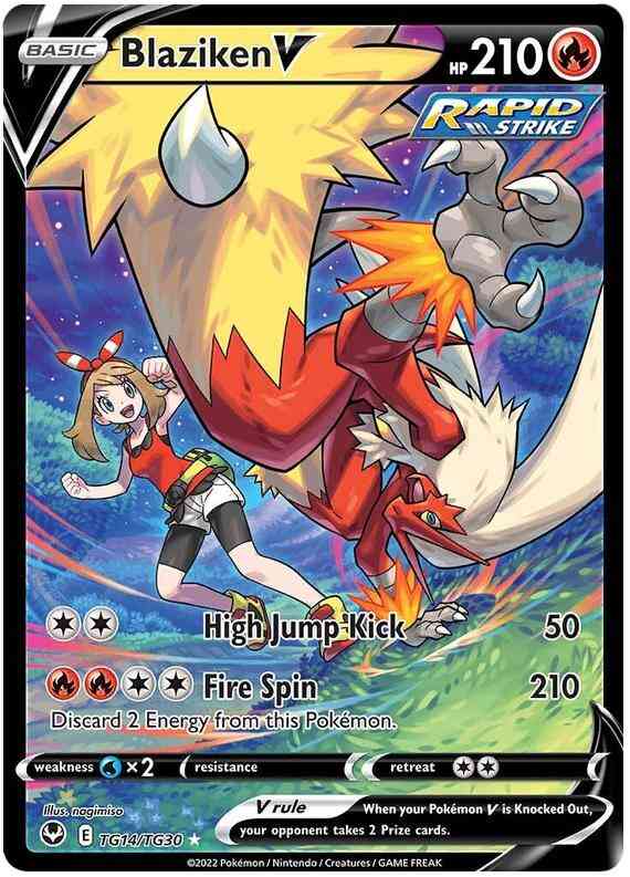 Blaziken V - TG14/TG30 - Rare Holo V [swsh12tg-TG14] [Ultra]