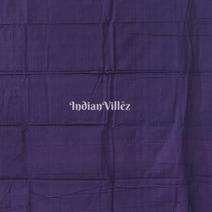 Blue Odisha Ikat Sambalpuri Pure Cotton Saree