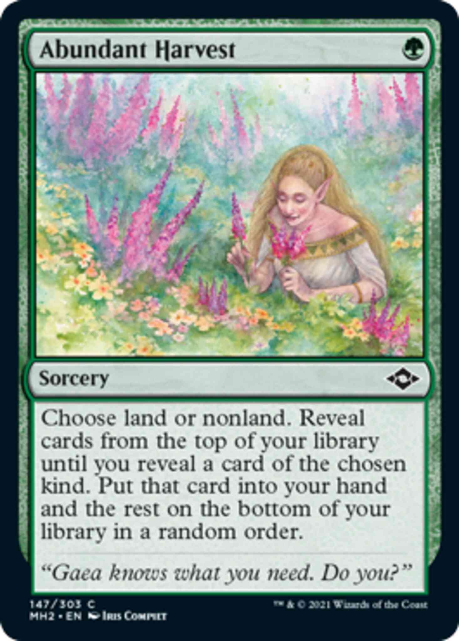 Abundant Harvest [147] [Modern Horizons 2] [Non-Foil]