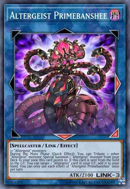 Altergeist Primebanshee - SP18-EN037 - Starfoil Rare - 1st Edition
