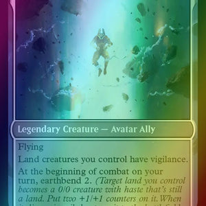 Aang, at the Crossroads // Aang, Destined Savior [203] [Avatar: The Last Airbender] [Foil]