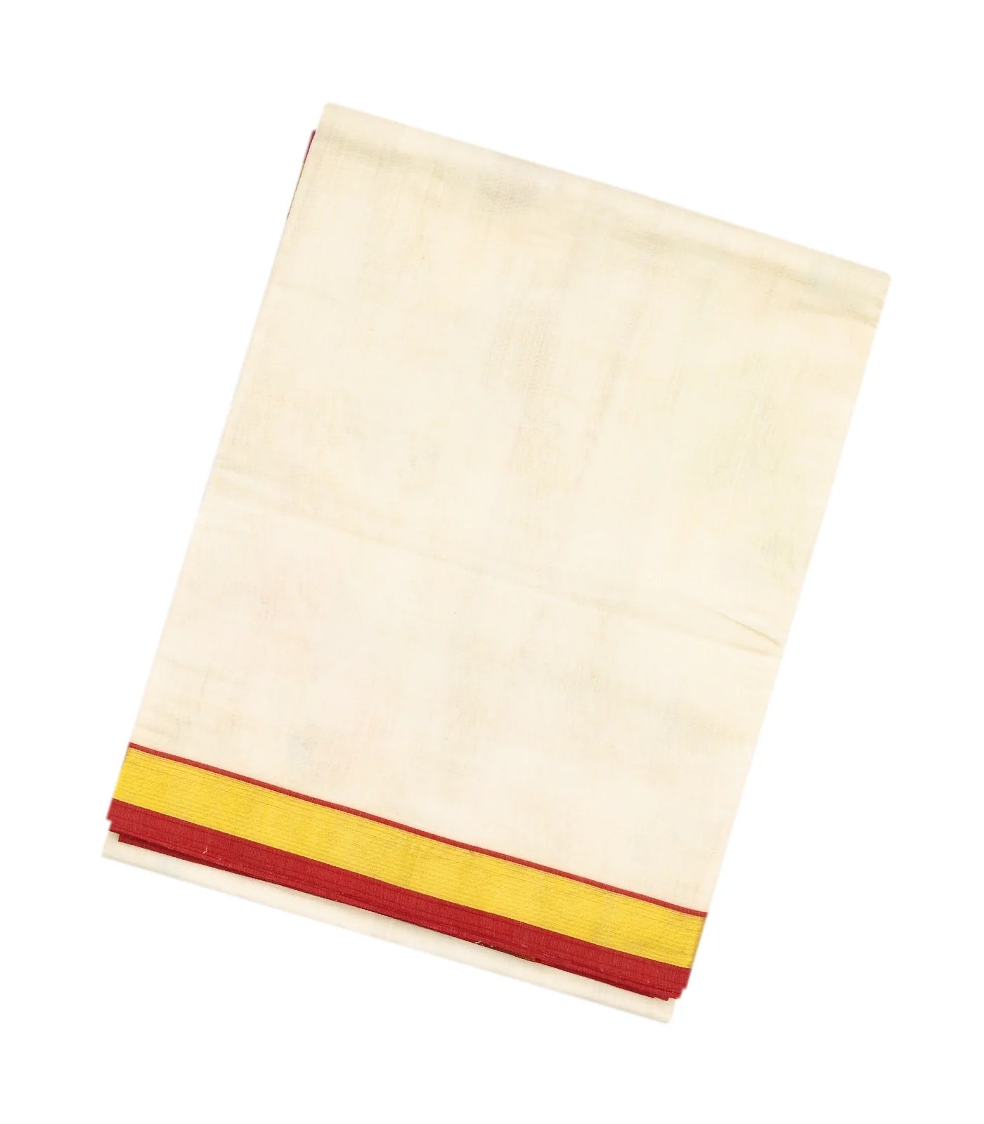 Off White Handloom Venkatagiri Cotton Saree With Jamdani Parrot Meenakari Motifs
