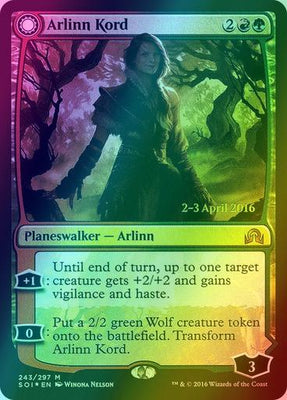 Arlinn Kord // Arlinn, Embraced by the Moon [243s] [Shadows over Innistrad Promos] [Foil]
